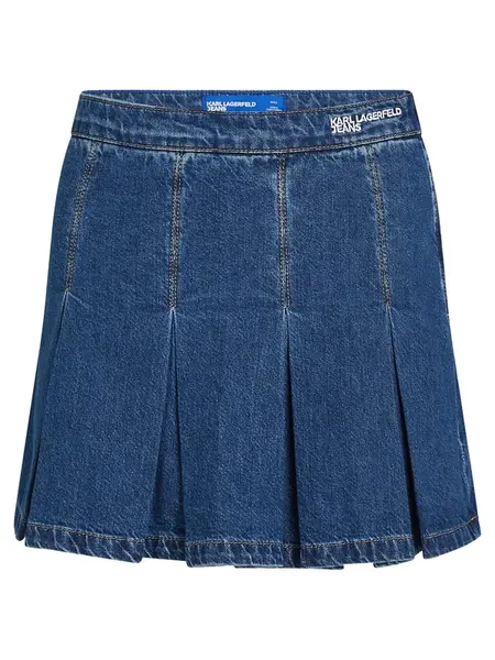 KARL LAGERFELD JEANS Sukňa  modrá denim