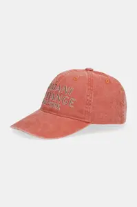 Armani Exchange Bavlnená šiltovka Armani Exchange