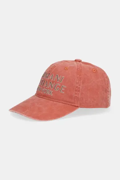 Armani Exchange Bavlnená šiltovka Armani Exchange