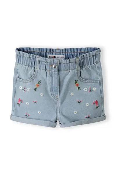 MINOTI Džínsy  modrá denim / žltá / zelená / biela