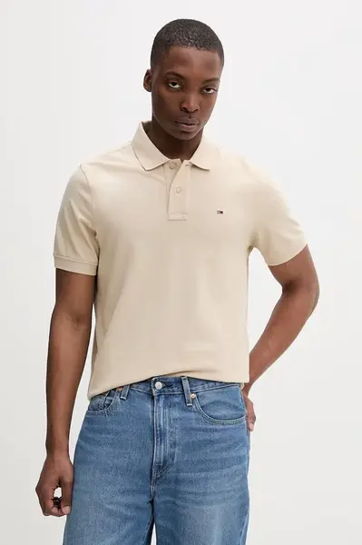 Tommy Jeans  polo pánský bavlněný