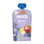 MOGLi BIO Borůvková kapsička jablko a banán 100 g