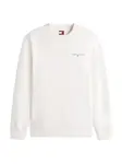 Tommy Jeans Mikina  zelená / prírodná biela