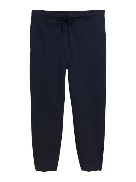 Tom Tailor Women + Nohavice  námornícka modrá