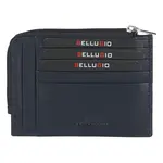 Kožená dokladovka tmavě modrá - Bellugio Salli