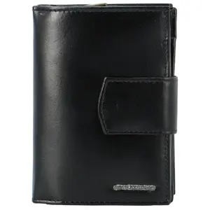 Dámská kožená peněženka černá - Bellugio Agara