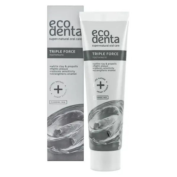 ECODENTA Triple force Zubní pasta s trojitou silou 100 ml