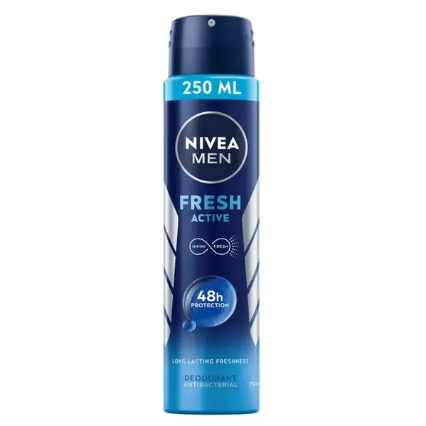 NIVEA Men Sprej Antiperspirant Fresh Active 250 ml