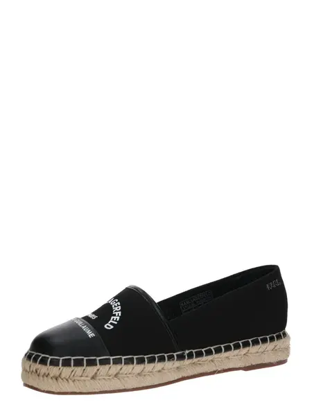 Karl Lagerfeld Espadrilky 'KAMINI'  čierna
