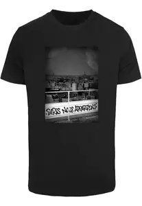 Mister Tee Tričko 'Paris'  sivá / čierna / biela