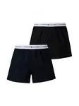TOMMY HILFIGER Boxerky  modrá / čierna / biela