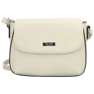 Dámská crossbody kabelka světle krémová - Delami Little Mia