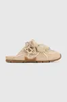 Naked Wolfe  šľapky dámske semišové Admire Off White Suede