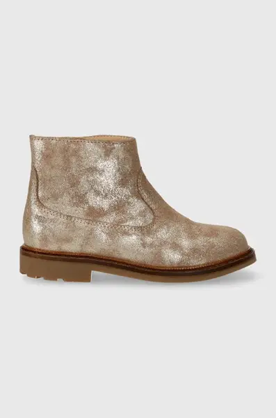 Detské semišové topánky Pom D'api SISTER BOOTS