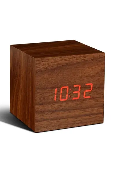 Gingko Design Stolné hodiny Gingko Design Cube Click Clock