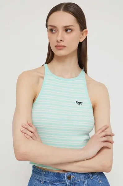 Bavlnený top Superdry