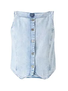 GAP Vesta k obleku  modrá denim