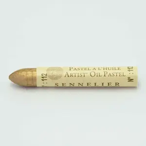 Olejový pastel Sennelier 112 Pale Gold Iridescent