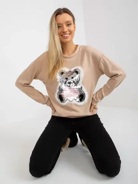 Blouse-LK-BZ-509067-1.27-beige