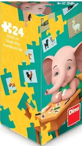 SLONÍK MIO 24 triangl Puzzle (poškozená)