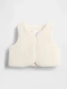 Dětská dívčí sherpa vesta