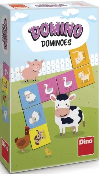 Domino Zvířátka (poškozená)