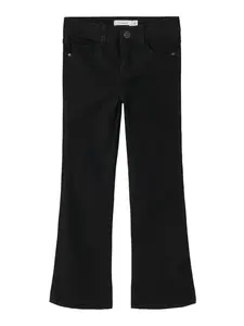 NAME IT Džínsy 'Polly'  čierny denim