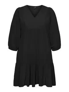 Vero Moda Curve Šaty 'VMCTIPPE TROPA'  čierna