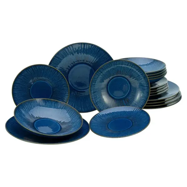 Creatable JÍDELNÍ SOUPRAVA Sea Breeze Blue 18dílné