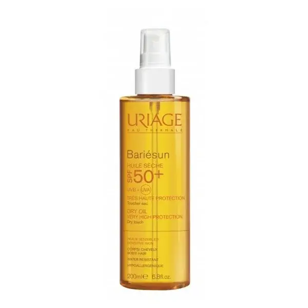URIAGE Bariésun Suchý olej na opalování SPF 50+ 200 ml