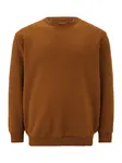 Jack & Jones Plus Mikina 'JJEBradley'  hnedá