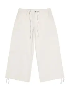 Bershka Nohavice  biela