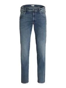 Jack & Jones Plus Džínsy 'JJIGlenn Fox'  modrá