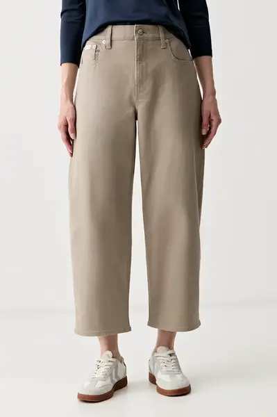Calvin Klein Jeans džíny barrel dámské