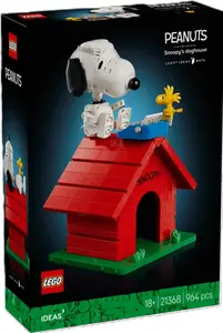 Peanuts: Snoopyho bouda - LEGO Classic (21368)