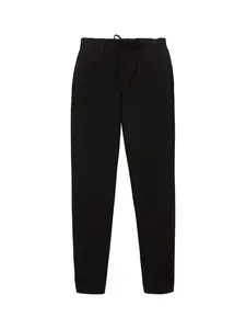 TOM TAILOR Plisované nohavice  čierna