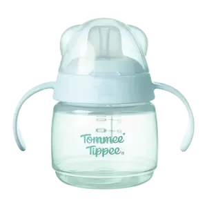 Tommee Tippee Netekoucí hrneček s hubičkou Transition 4m+ 150 ml modrý