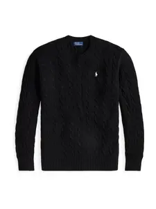 Ralph Lauren Sveter  čierna / biela