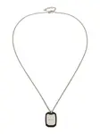ARMANI EXCHANGE Retiazka  čierna / strieborná