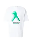 NEW ERA Tričko  jedľová / čierna / biela