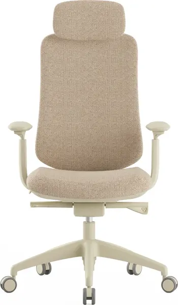 MERCURY Ergonomická kancelářská židle SPARK2 hnědá celočalouněná