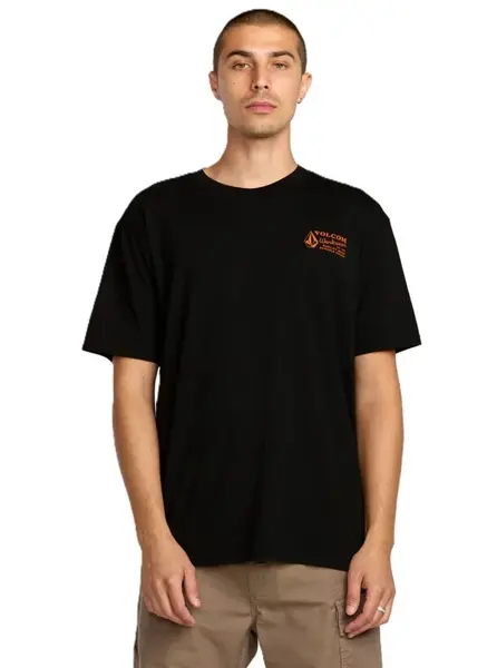 Volcom pánské tričko Workwear Sst Black | Černá | Velikost XL