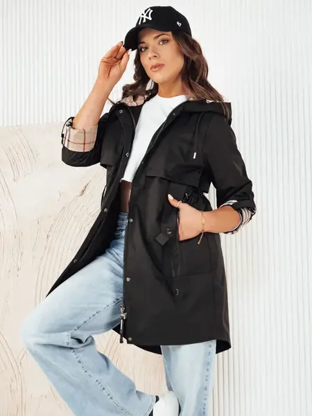 Dámská bunda parka VERDU Barva černá DSTREET