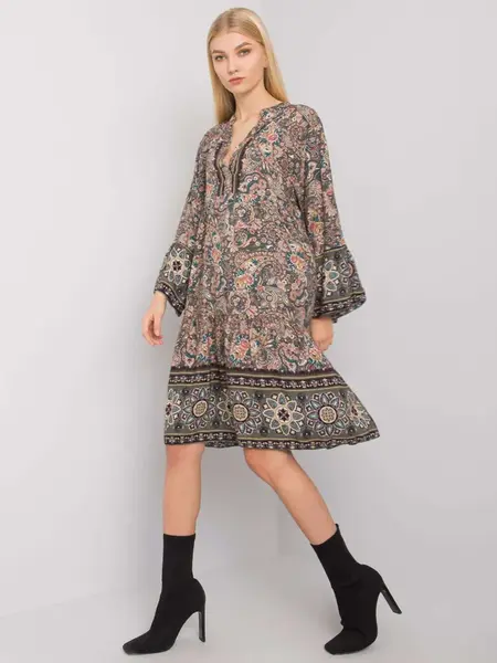 Dress-TW-SK-BI-5S0118B.25-khaki