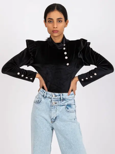 Blouse-DHJ-BZ-6533A.44P-black