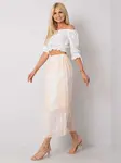 Skirt-DHJ-SD-13325.73P-light beige