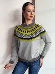 Dámský svetr RUBY GLOW ve skandinávském stylu