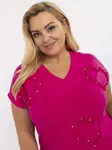 Blouse-RV-BZ-A542.12P-fuchsia