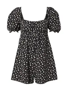 Miss Selfridge Overal  čierna / biela