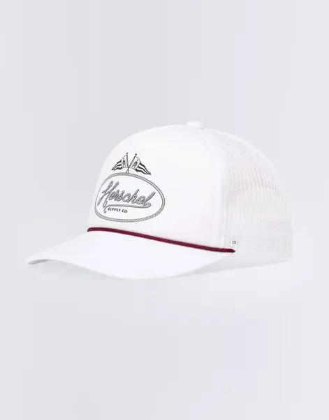 Herschel Supply Marina Mesh Yachting Cap White